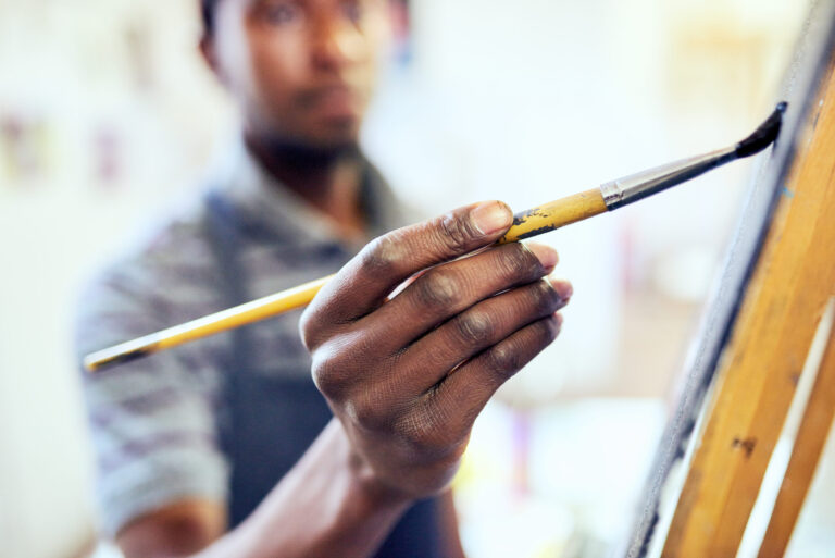 Graphic designer, tech jobs, springboard for the Arts