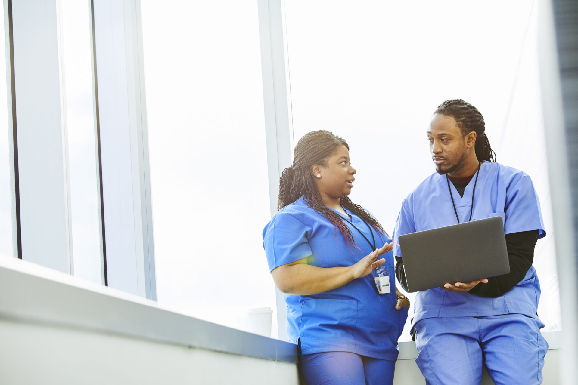 Nurse training, black nurses