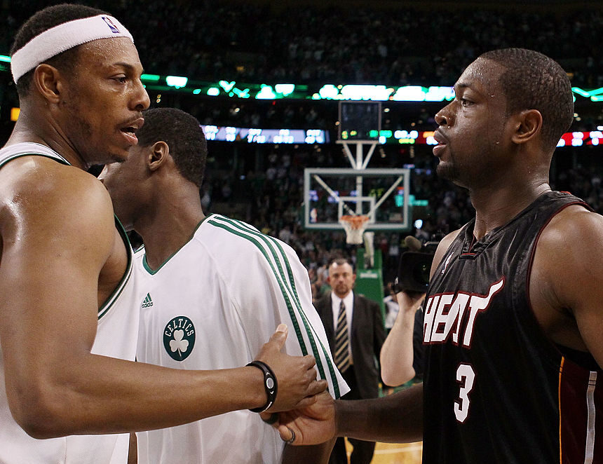 Dwyane Wade, Paul Pierce