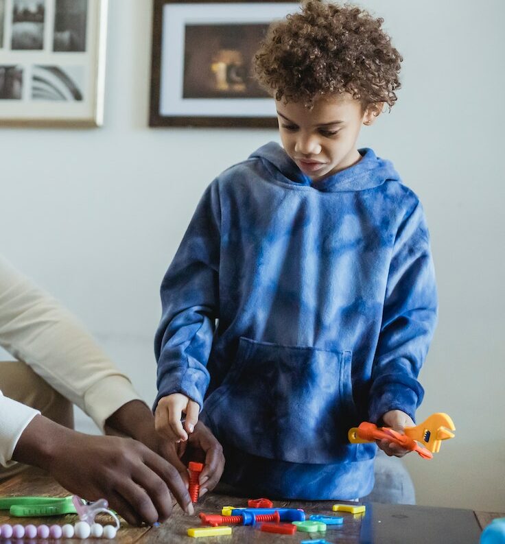 teacher, autistic child