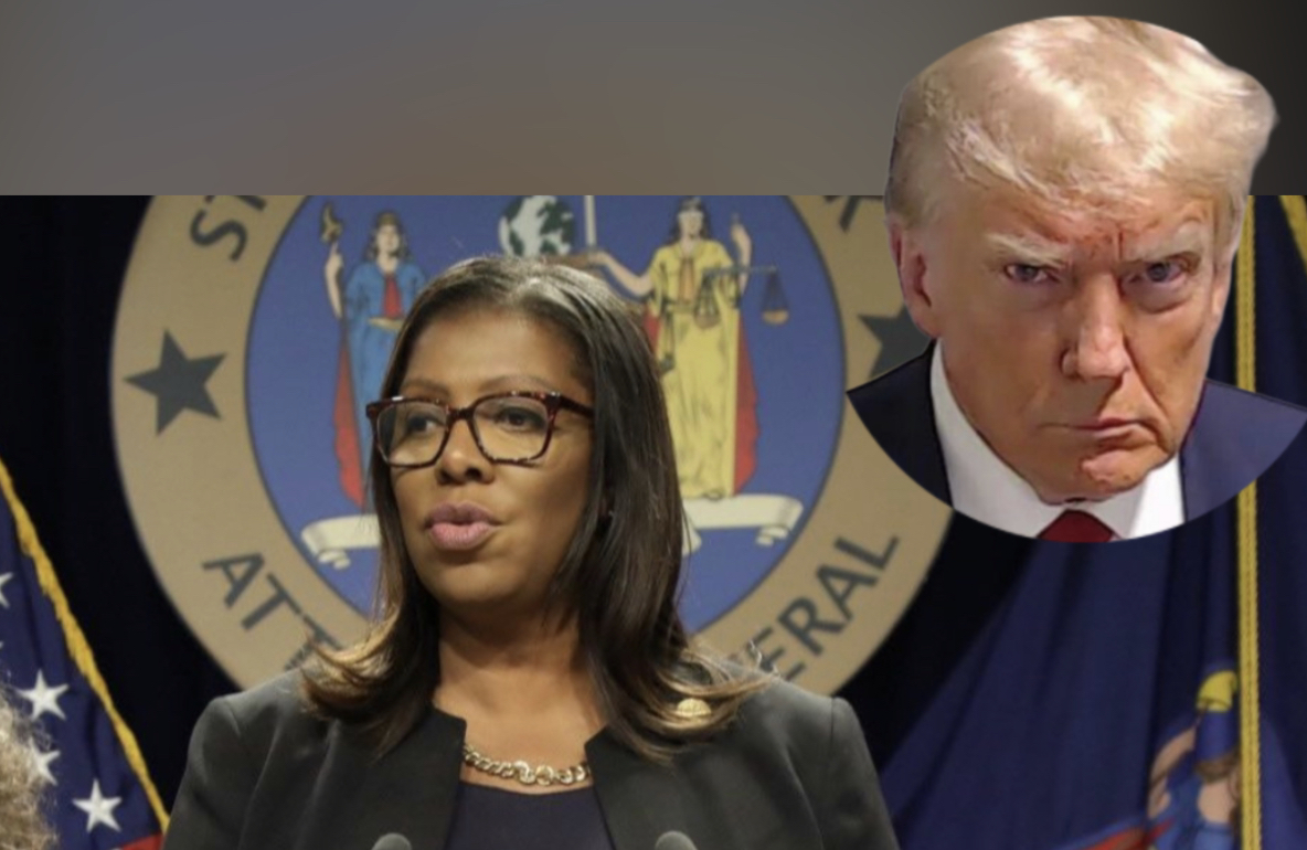 Leticia James, Trump