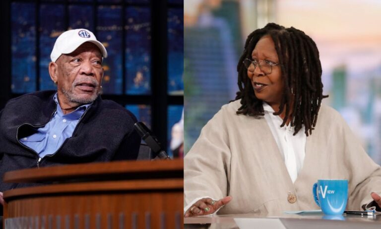 The View, Morgan Freeman, Whoopi Goldberg