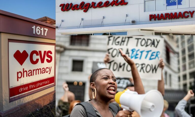 strike, Walgreens, CVS, workers' strike