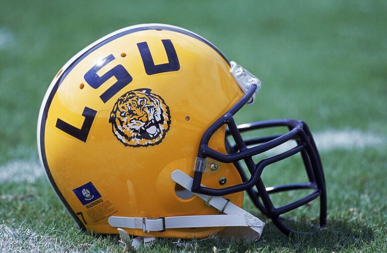 LSU, first black football players