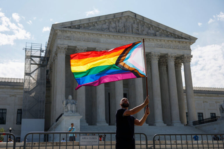 lgbtq, Pride flag, supreme court, same-sex mariage