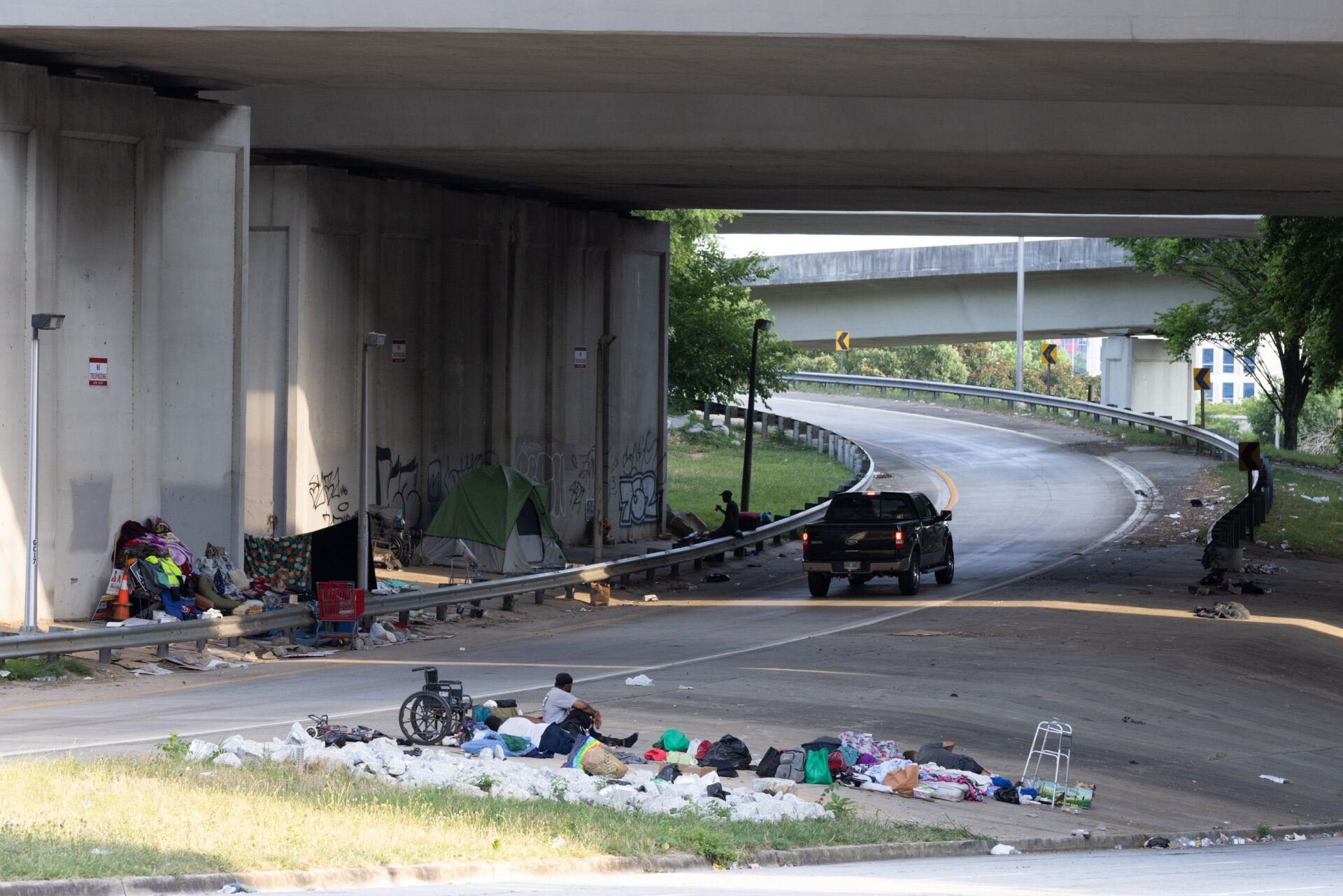 Bridge Fires Cause Atlanta To Clear Homeless Encampments Around City