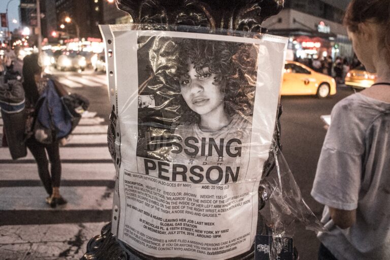 BIPOC, missing women, New York, task force