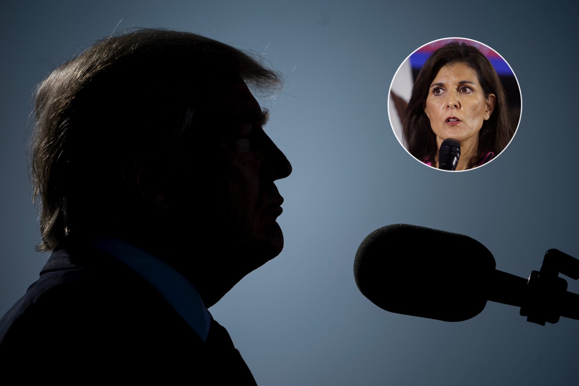 DOnald Trump, Nikki Haley, president, Biden, election. primary