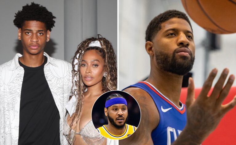 Kiyan Carmelo Anthony, LaLa Anthony, Carmelo Anthony, Paul George