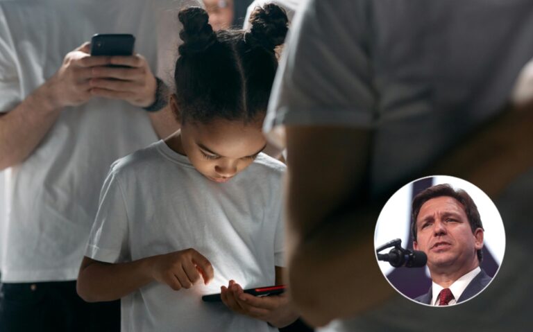 Social Media ban, Florida, Gov. Ron DeSantis, Kid, Children, Phone, Youth