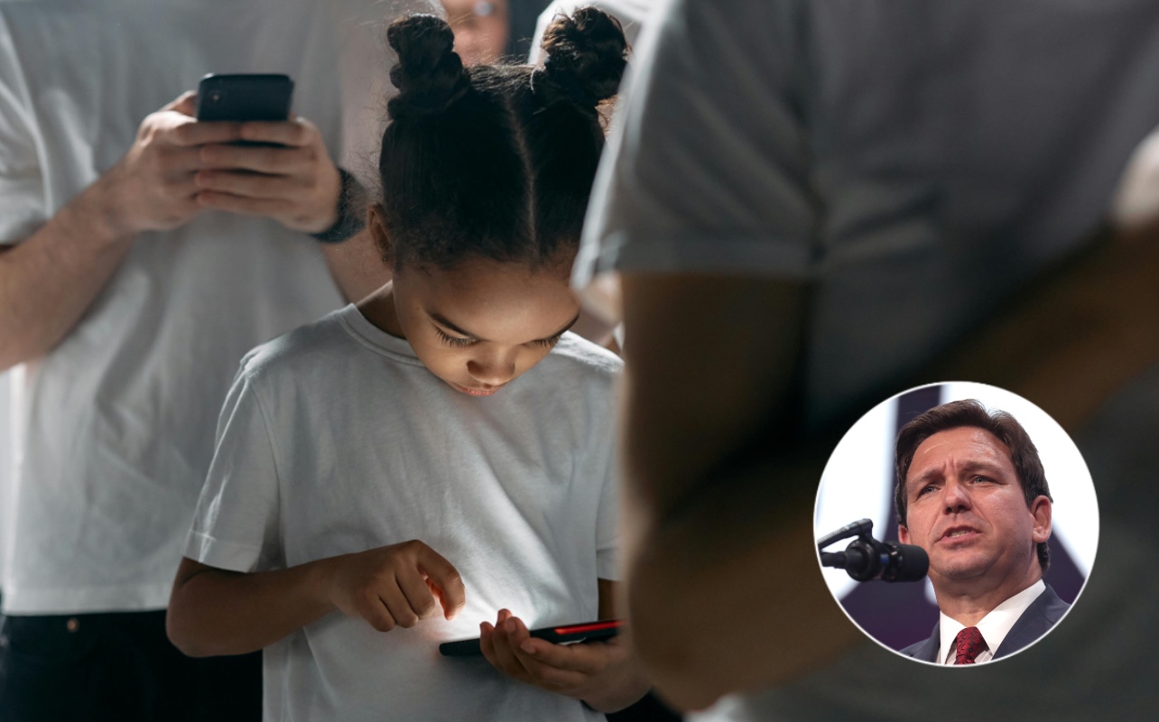 Social Media ban, Florida, Gov. Ron DeSantis, Kid, Children, Phone, Youth