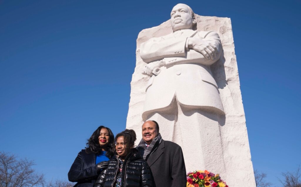 Martin Luther King III, Arndrea Waters King, Yolanda Renee King, Memphis