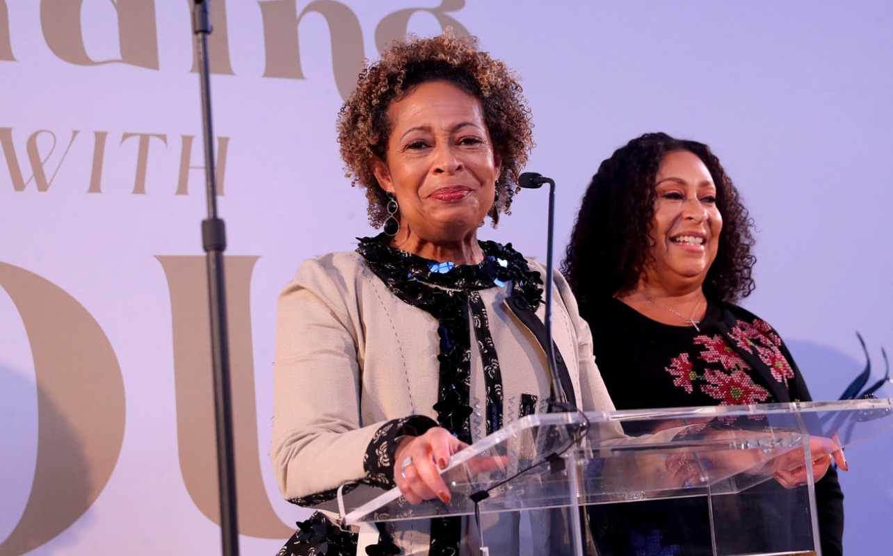 McKissack & McKissack Construction Firm, Deryl McKissack (L) and Cheryl McKissack-Daniel