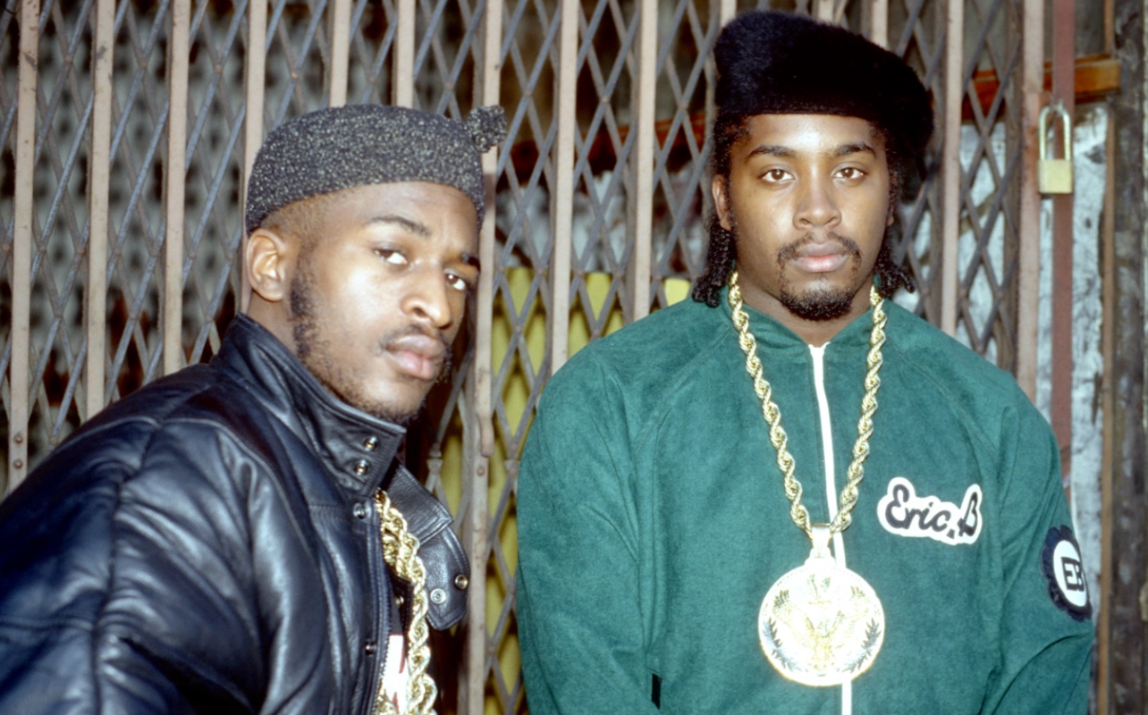 Rappers Eric B & Rakim 1987, New York, New York, Rock and Roll Hall of Fame