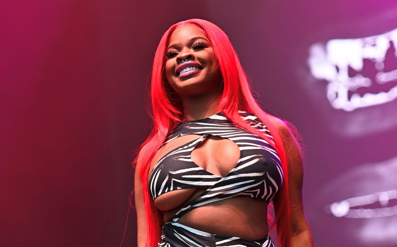 JT of City Girls, Rap, tracksuit, creator, designer, tag, rollout, album