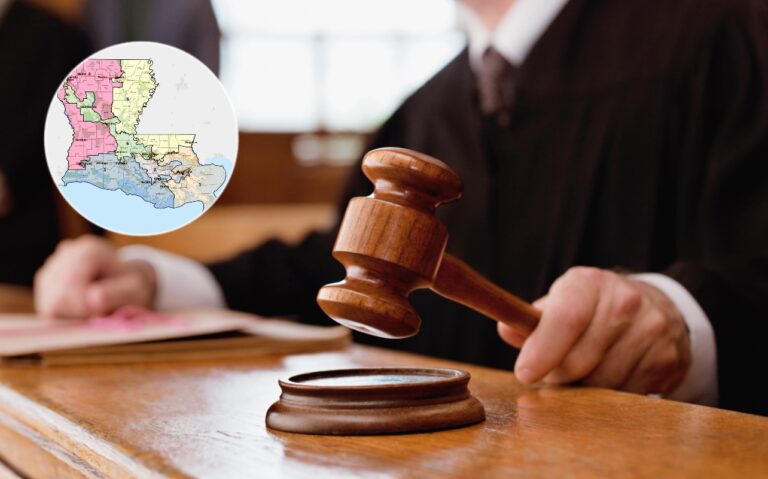 Louisiana Congressional Map, Federal Judges, Black District