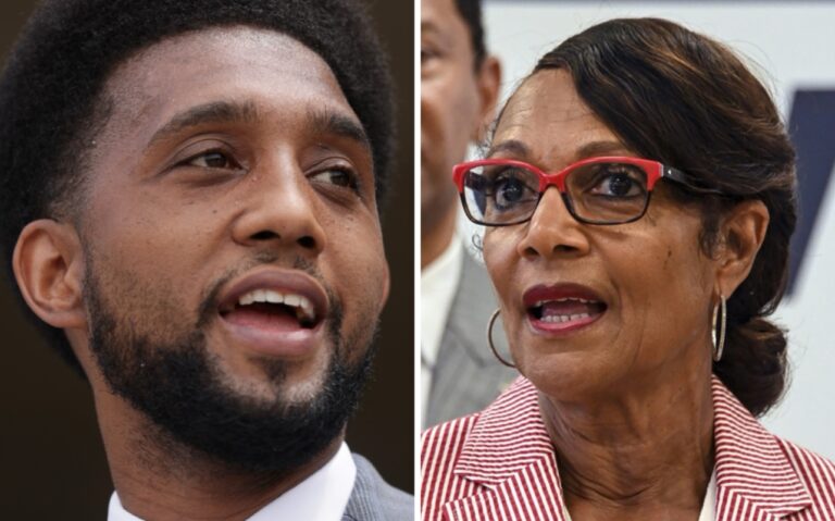 Baltimore Mayor Brandon Scott, Sheila Dixon