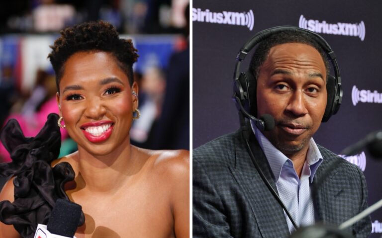 Monica McNutt, Stephen A. Smith, WNBA, ESPN First Take