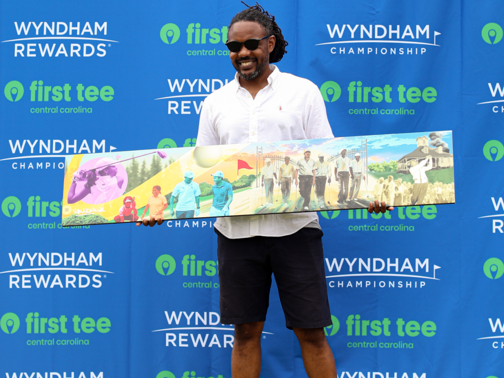 Vincent Ballentine, PGA, Golf, Racism in Sports, Wyndham Resorts and Hotels, Art, Culture, Sports,