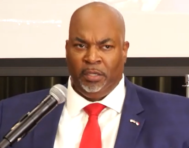 burns, Mark Robinson, campaign