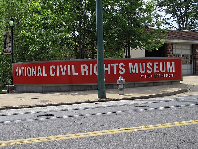 National Civil Rights Museum ,outdoor park