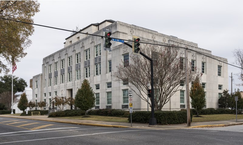 Louisiana, courthouse, New Orleans, Clifton Davis