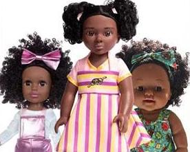 Brilliant Girl, black dolls, doll