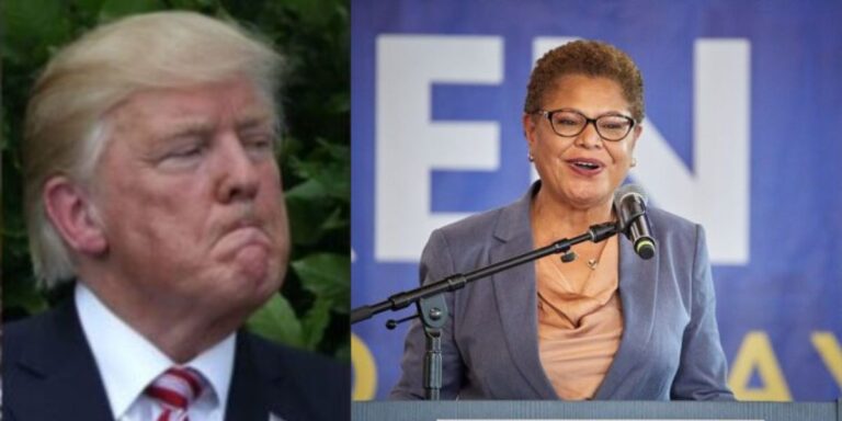 Karen Bass, national guard, Trump, ice raids