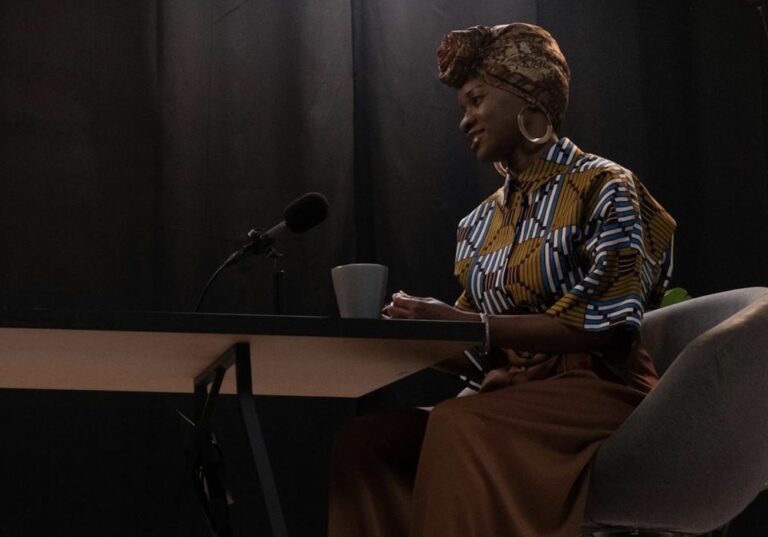 Black woman podcast, mental health