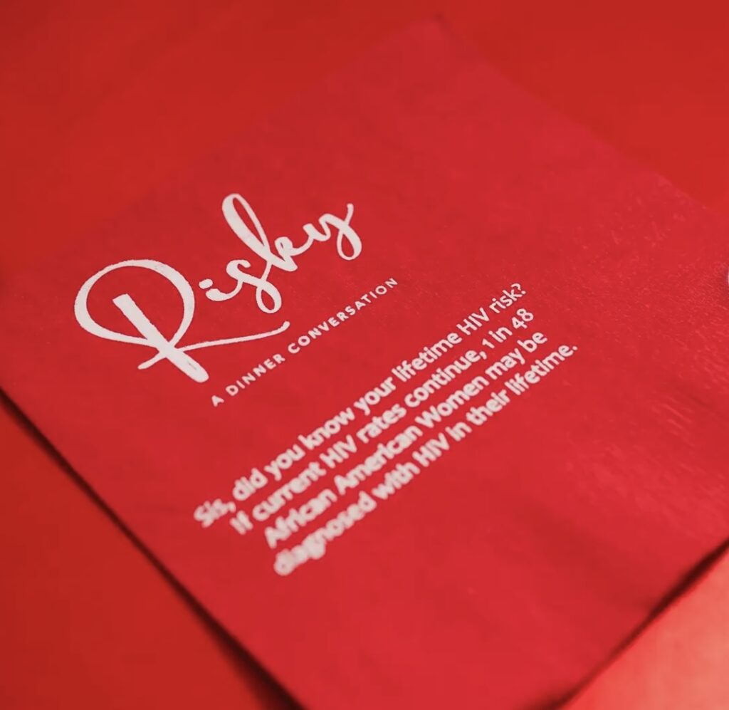 Risky Dinner, HIV awareness