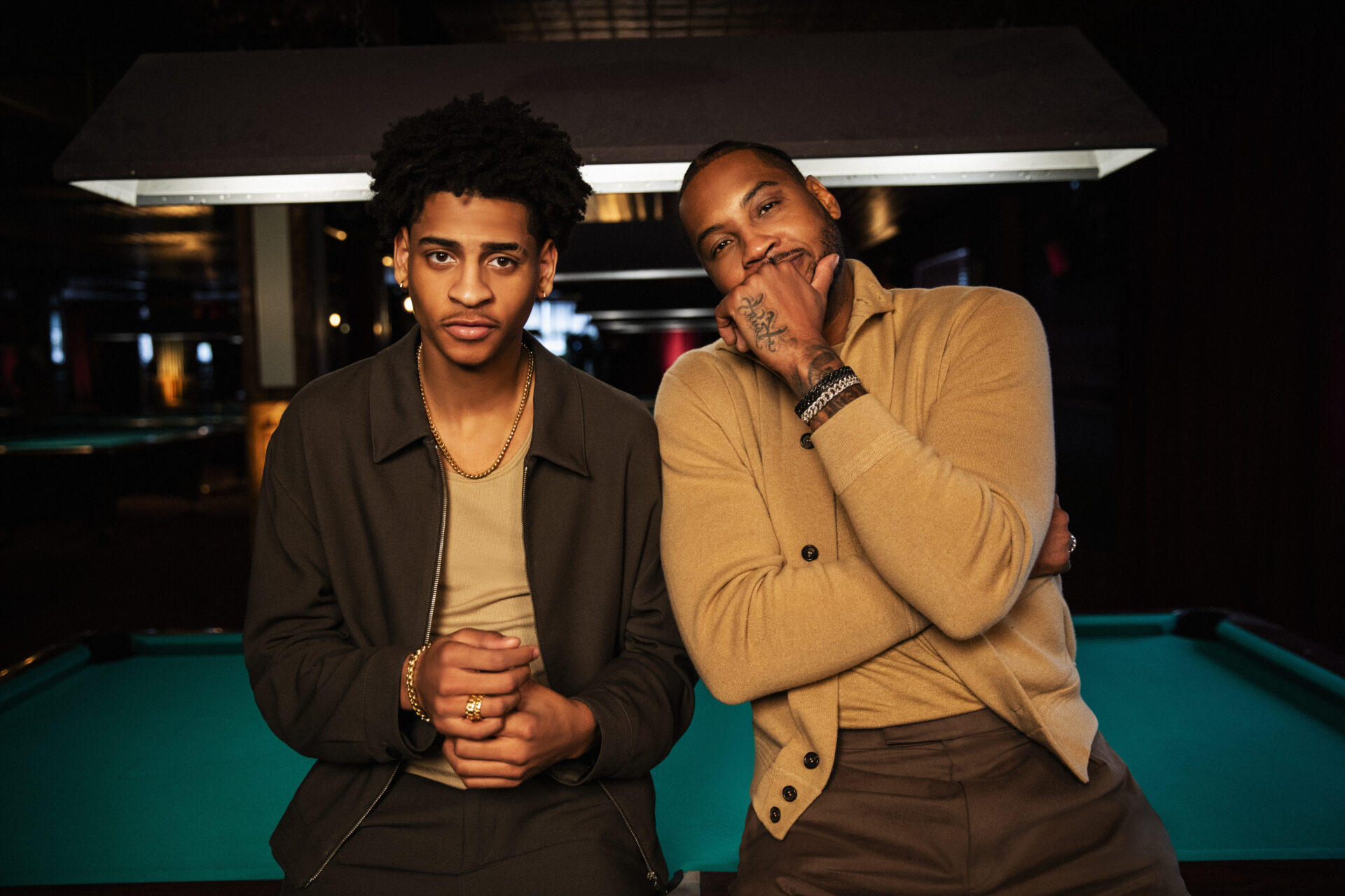 Carmelo Anthony, David Yurman, Jaylen Brown, jewelry, Curb Link