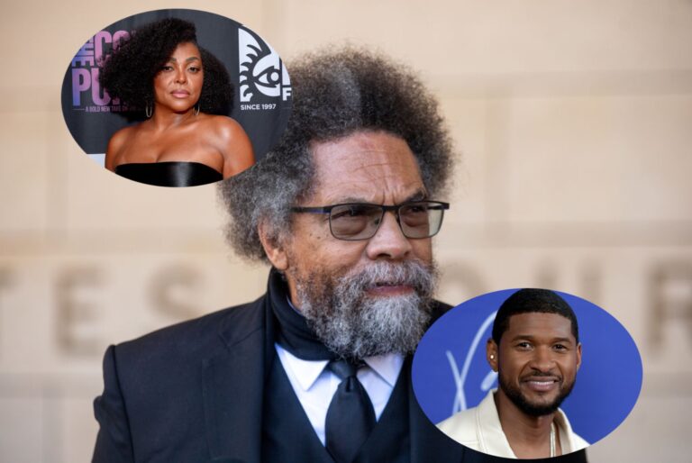 Cornel West, Taraji, Usher, commencement