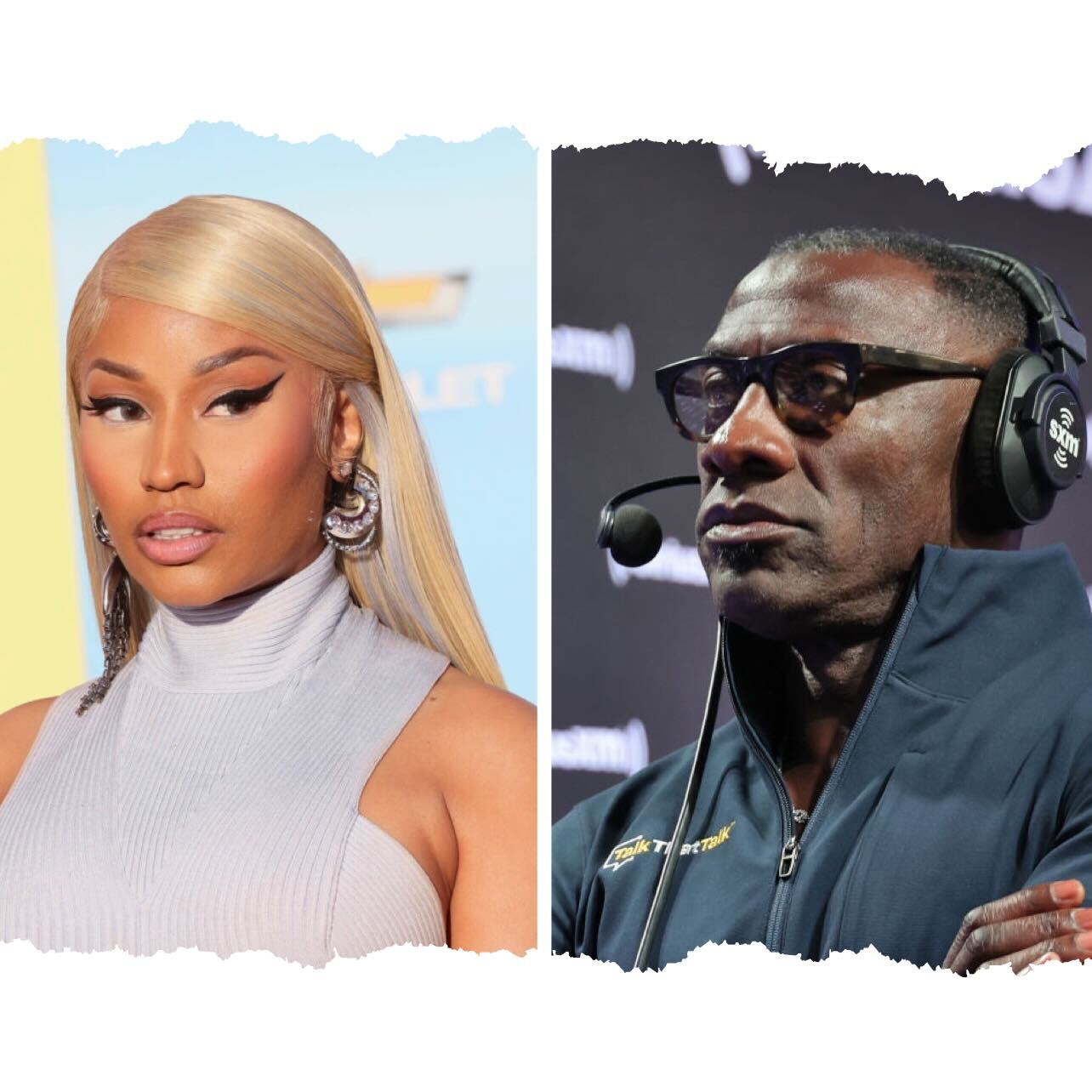 Nicki Minaj, Shannon Sharpe