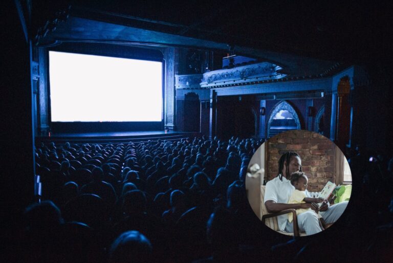 Movie, Black father, film. Fatherhood