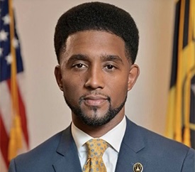 Baltimore mayor, Brandon M. Scott