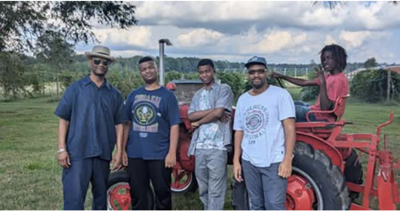 Black farmer, family farm, Shelton Muhammad