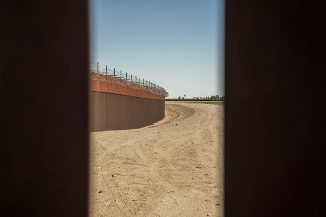 Department of Homeland Security Announces Plans To Paint Southern Border Black To Stop Climbers