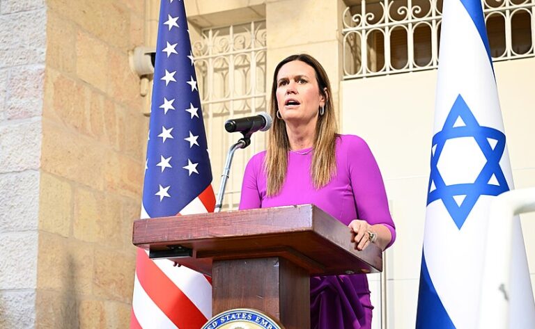 MLK speech, Sarah Huckabee Sanders