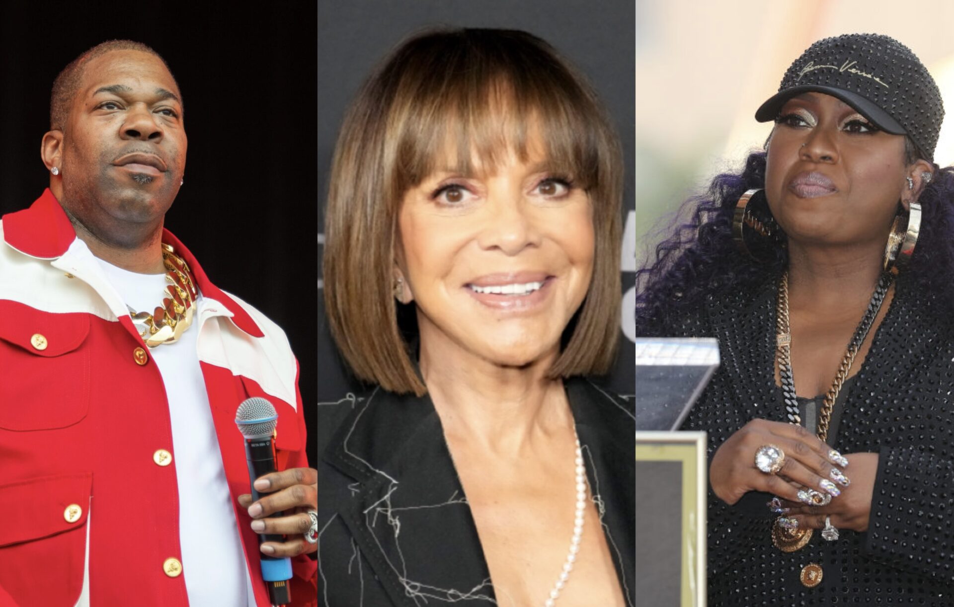 Busta Rhymes, Sylvia Rhone, Missy Elliott
