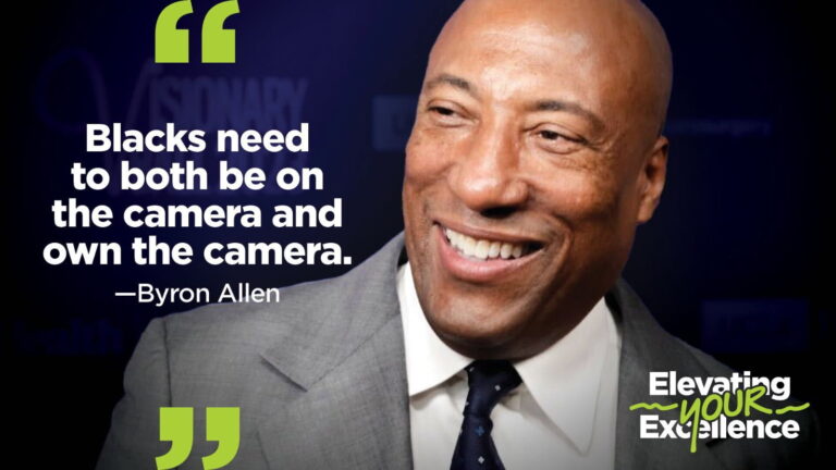Byron Allen, Elevate your Excellence,